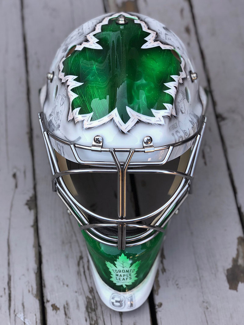 Andersen Toronto St. Pats replica mask front