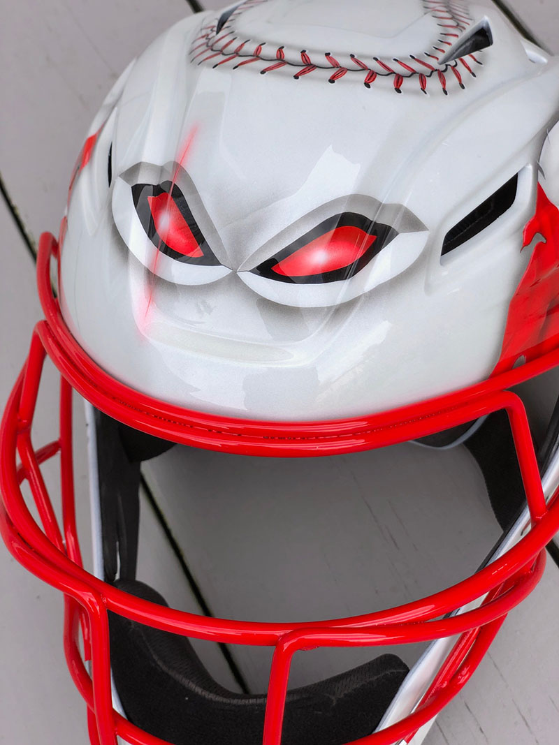 Canada cyborg catchers mask eyes detail