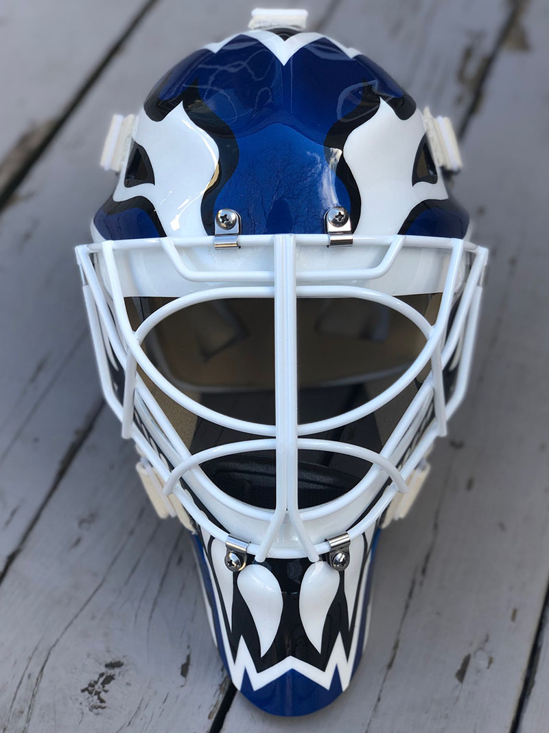 Leafs Prospect Honours Felix Potvin With New Mask – SportsLogos
