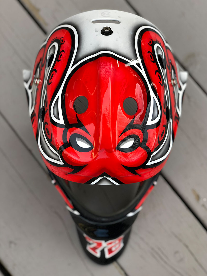 Octopus mask top